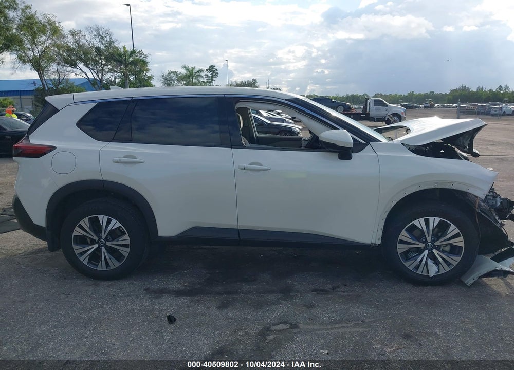 2021 NISSAN ROGUE SV FWD VIN: JN8AT3BA1MW011647