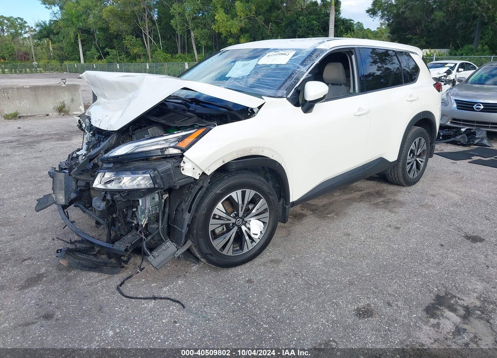2021 NISSAN ROGUE SV FWD VIN: JN8AT3BA1MW011647