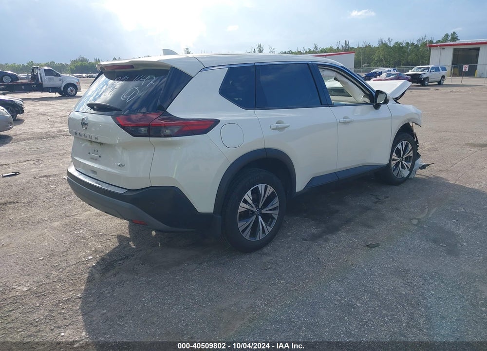 2021 NISSAN ROGUE SV FWD VIN: JN8AT3BA1MW011647