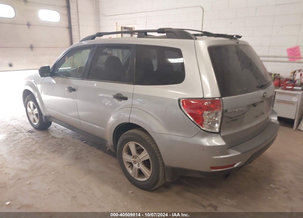 2012 SUBARU FORESTER 2.5X VIN: JF2SHBBC5CH462193