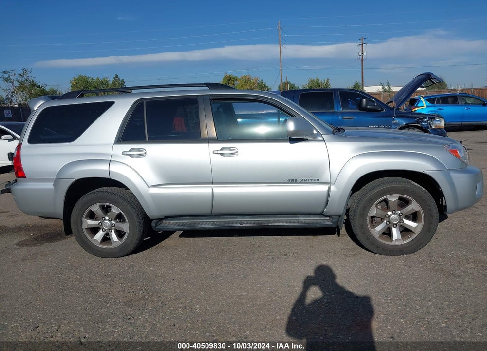 2006 TOYOTA 4RUNNER LIMITED V8 VIN: JTEBT17R860058839