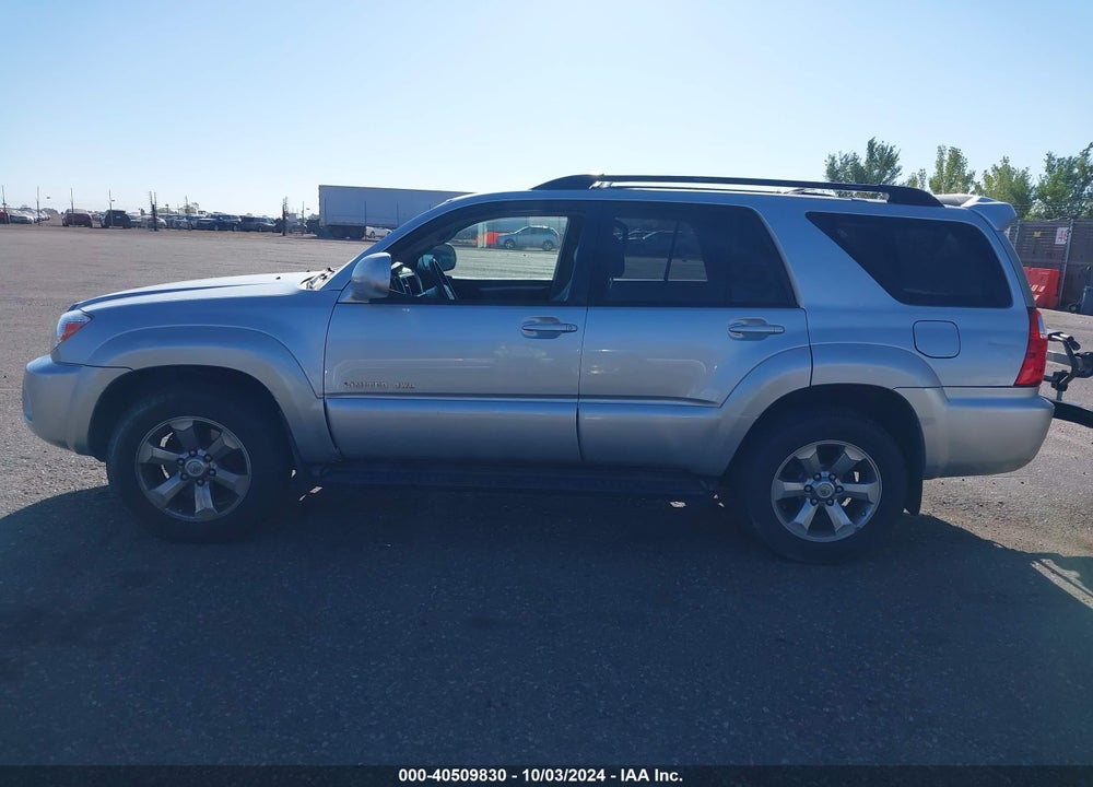 2006 TOYOTA 4RUNNER LIMITED V8 VIN: JTEBT17R860058839
