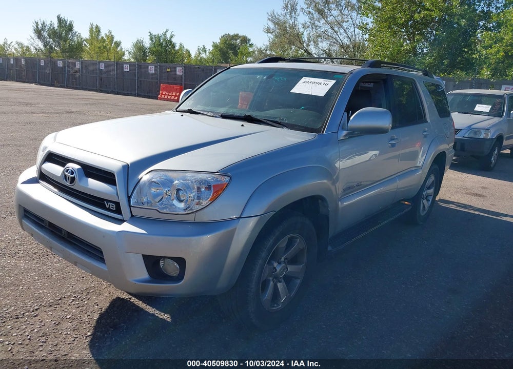 2006 TOYOTA 4RUNNER LIMITED V8 VIN: JTEBT17R860058839