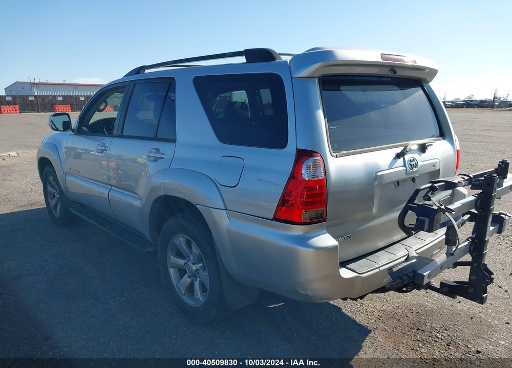 2006 TOYOTA 4RUNNER LIMITED V8 VIN: JTEBT17R860058839