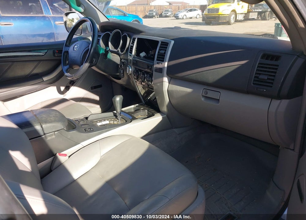 2006 TOYOTA 4RUNNER LIMITED V8 VIN: JTEBT17R860058839
