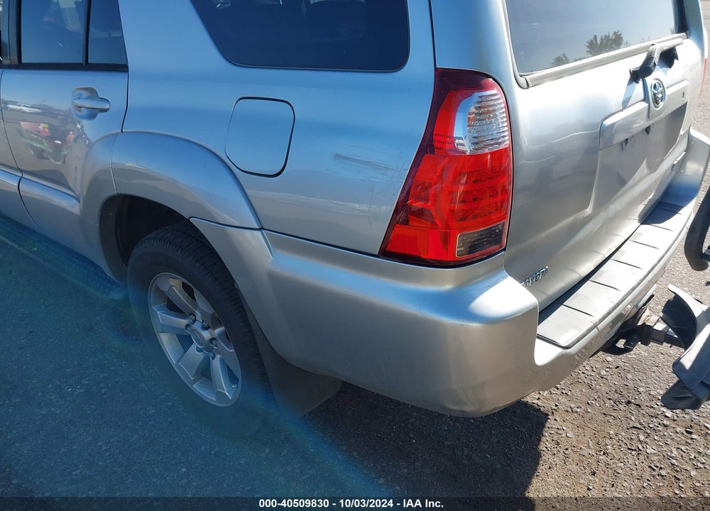 2006 TOYOTA 4RUNNER LIMITED V8 VIN: JTEBT17R860058839