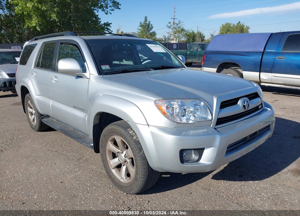 2006 TOYOTA 4RUNNER LIMITED V8 VIN: JTEBT17R860058839
