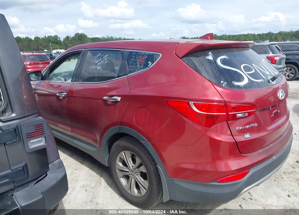2014 HYUNDAI SANTA FE SPORT 2.4L VIN: 5XYZT3LB3EG204340