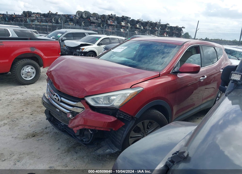 2014 HYUNDAI SANTA FE SPORT 2.4L VIN: 5XYZT3LB3EG204340