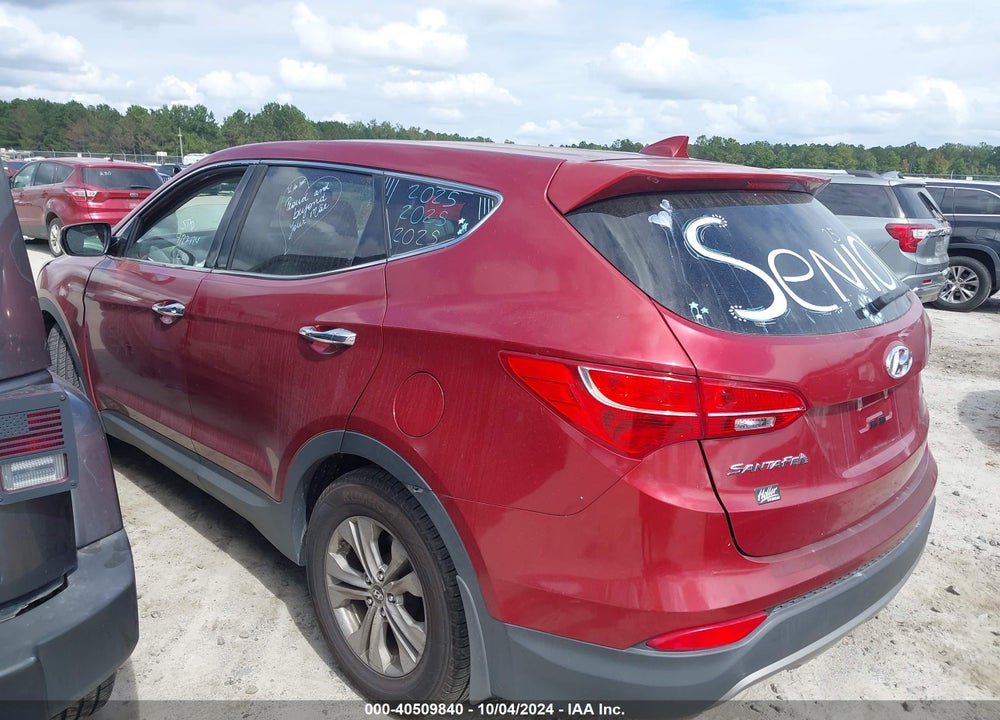2014 HYUNDAI SANTA FE SPORT 2.4L VIN: 5XYZT3LB3EG204340