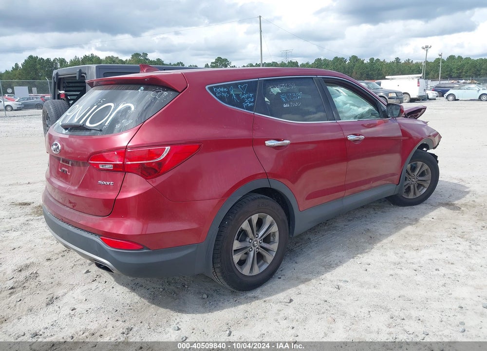 2014 HYUNDAI SANTA FE SPORT 2.4L VIN: 5XYZT3LB3EG204340