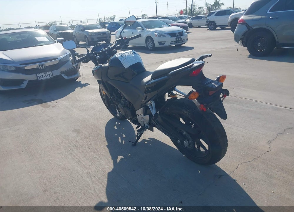 2014 HONDA CB500 F VIN: MLHPC4563E5100207
