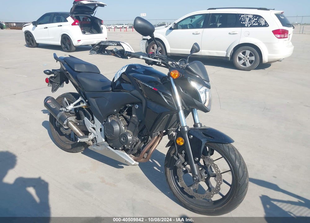 2014 HONDA CB500 F VIN: MLHPC4563E5100207