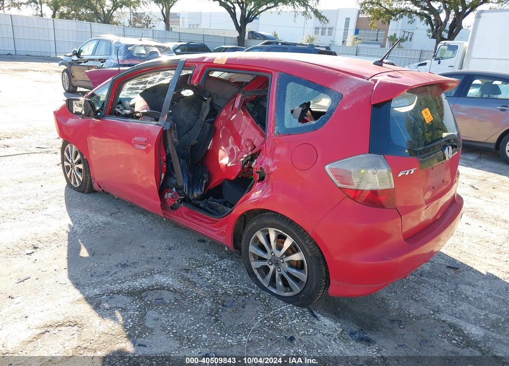 2012 HONDA FIT SPORT VIN: JHMGE8H54CC008909