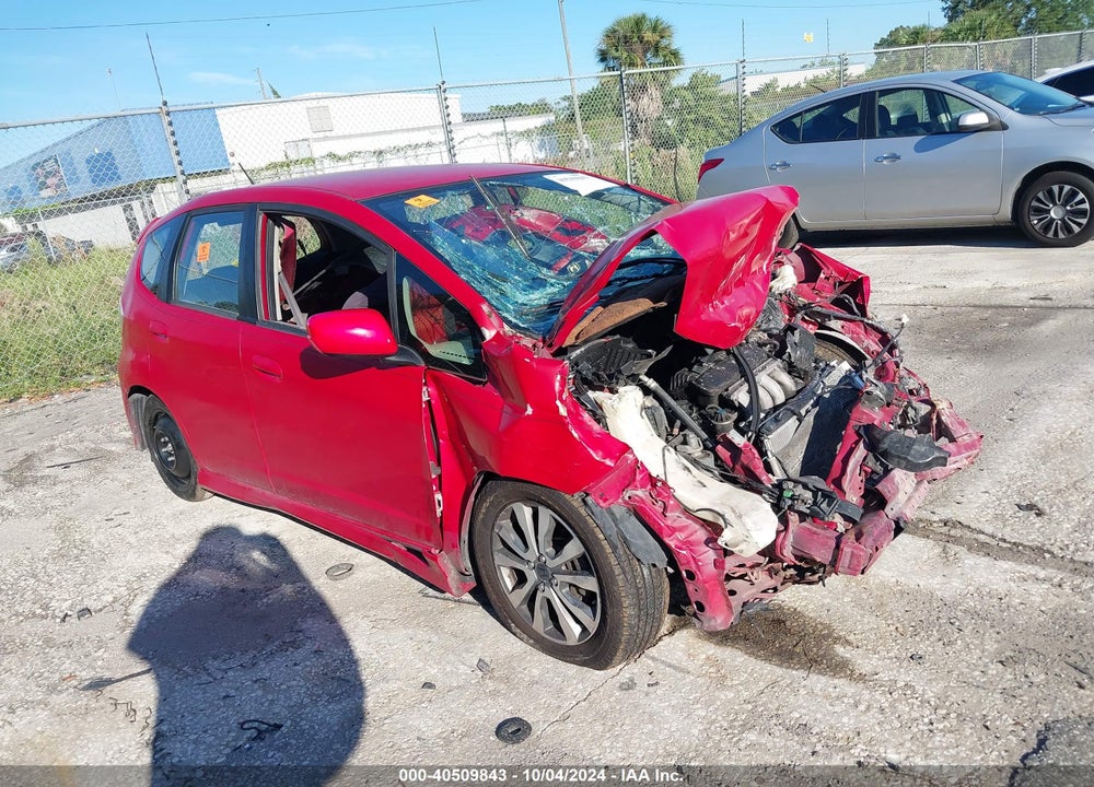 2012 HONDA FIT SPORT VIN: JHMGE8H54CC008909