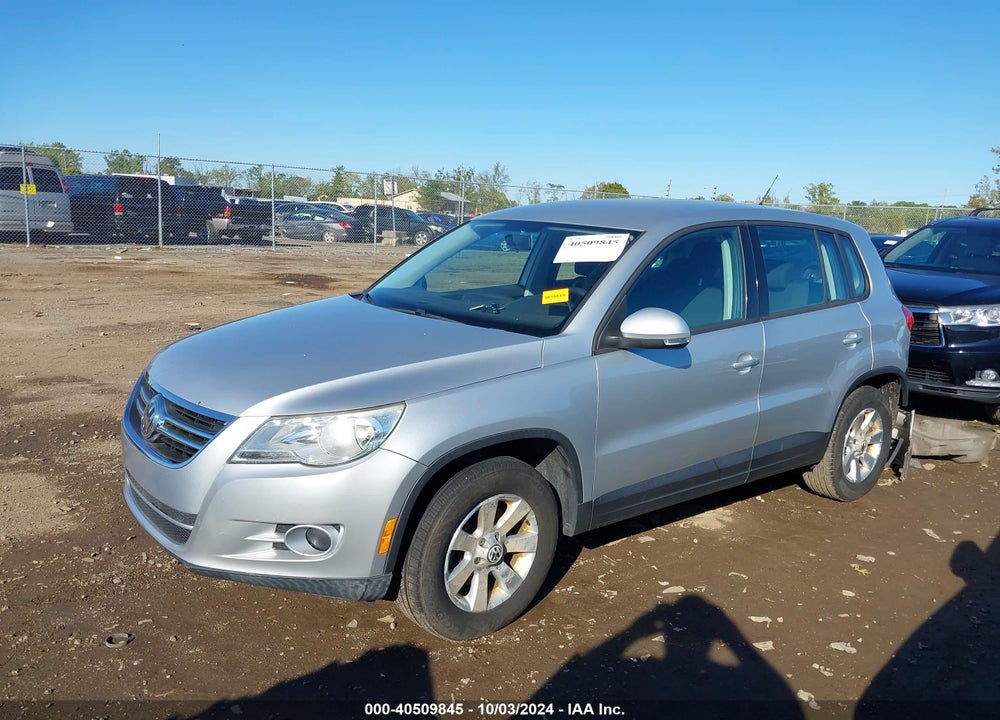2009 VOLKSWAGEN TIGUAN S/SE/SEL VIN: WVGAV75N89W002040