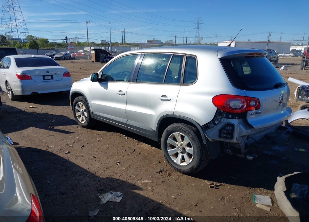 2009 VOLKSWAGEN TIGUAN S/SE/SEL VIN: WVGAV75N89W002040
