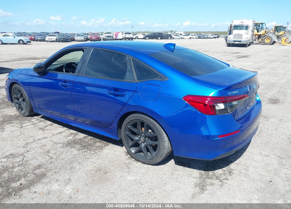 2023 HONDA CIVIC SPORT VIN: 2HGFE2F53PH565182