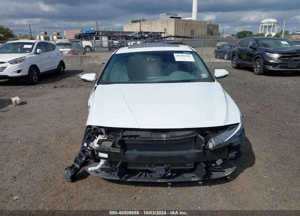 2021 HYUNDAI ELANTRA SEL VIN: 5NPLN4AG7MH012897