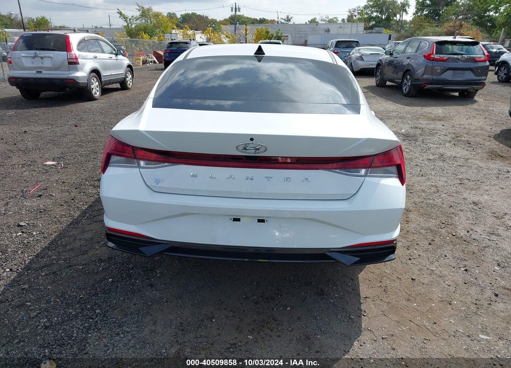 2021 HYUNDAI ELANTRA SEL VIN: 5NPLN4AG7MH012897