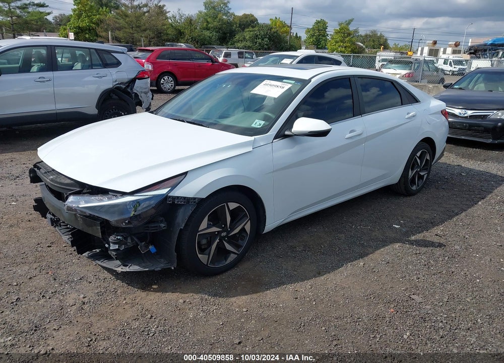 2021 HYUNDAI ELANTRA SEL VIN: 5NPLN4AG7MH012897