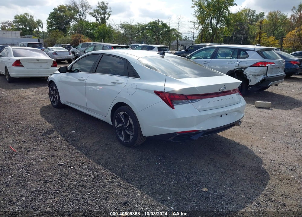2021 HYUNDAI ELANTRA SEL VIN: 5NPLN4AG7MH012897