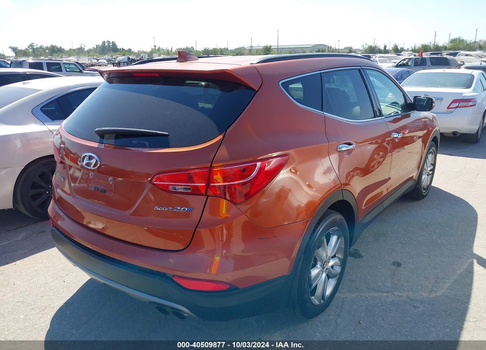 2013 HYUNDAI SANTA FE SPORT 2.0T VIN: 5XYZU3LA3DG049081