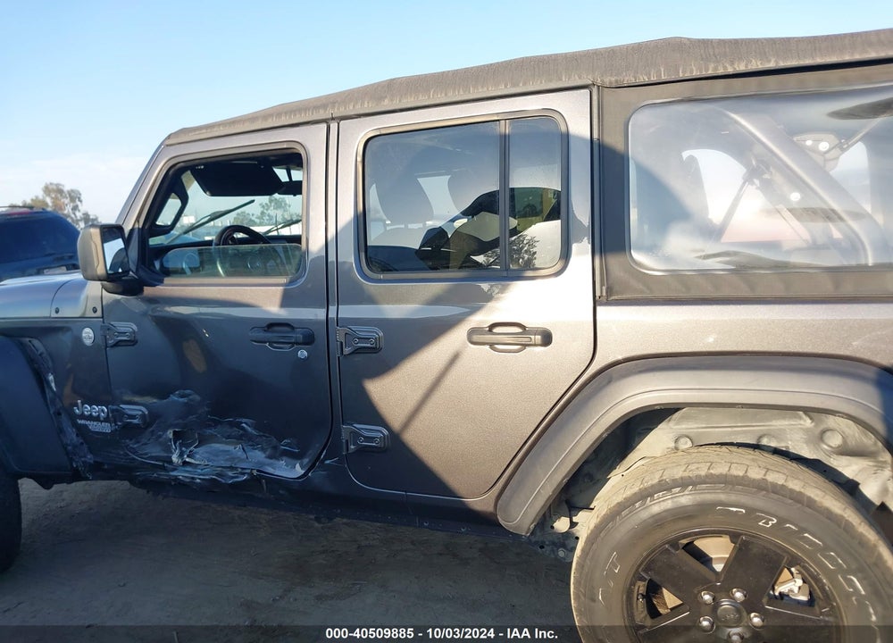 2019 JEEP WRANGLER UNLIMITED SPORT S 4X4 VIN: 1C4HJXDN3KW682936