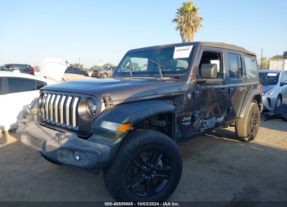 2019 JEEP WRANGLER UNLIMITED SPORT S 4X4 VIN: 1C4HJXDN3KW682936