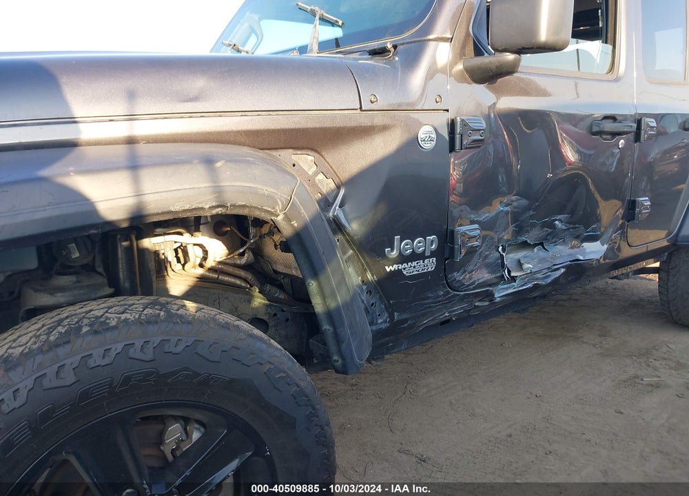 2019 JEEP WRANGLER UNLIMITED SPORT S 4X4 VIN: 1C4HJXDN3KW682936