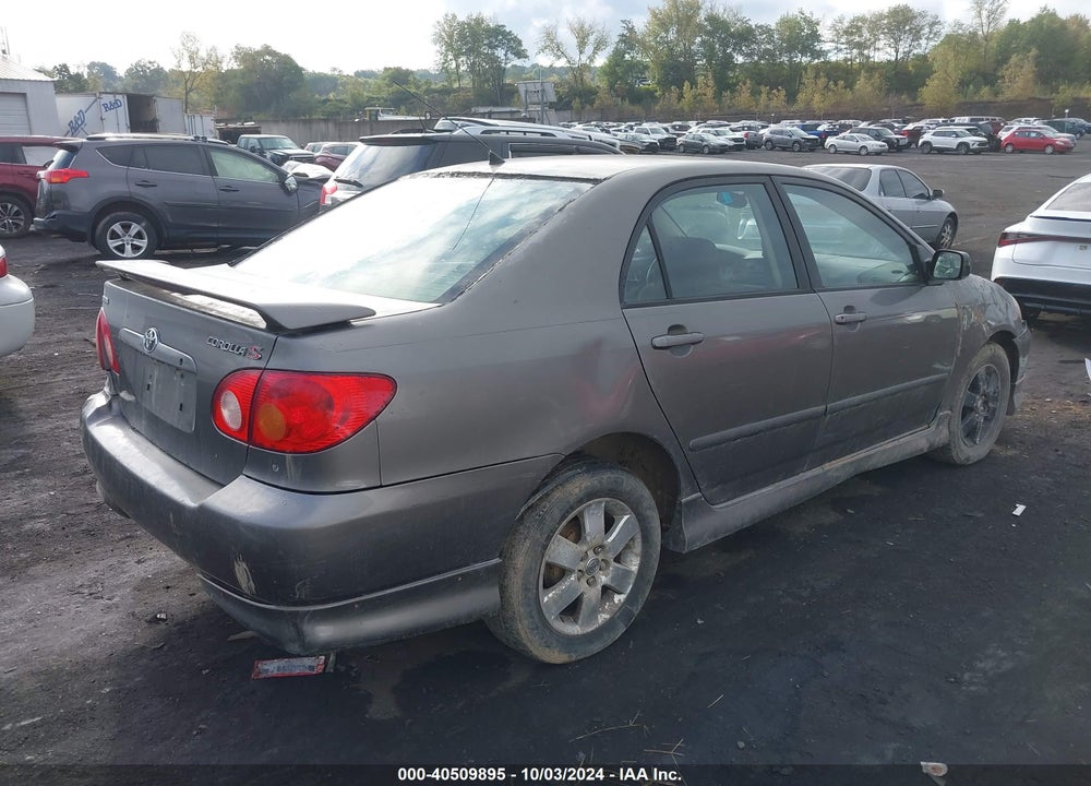 2004 TOYOTA COROLLA S VIN: 2T1BR38E34C267970