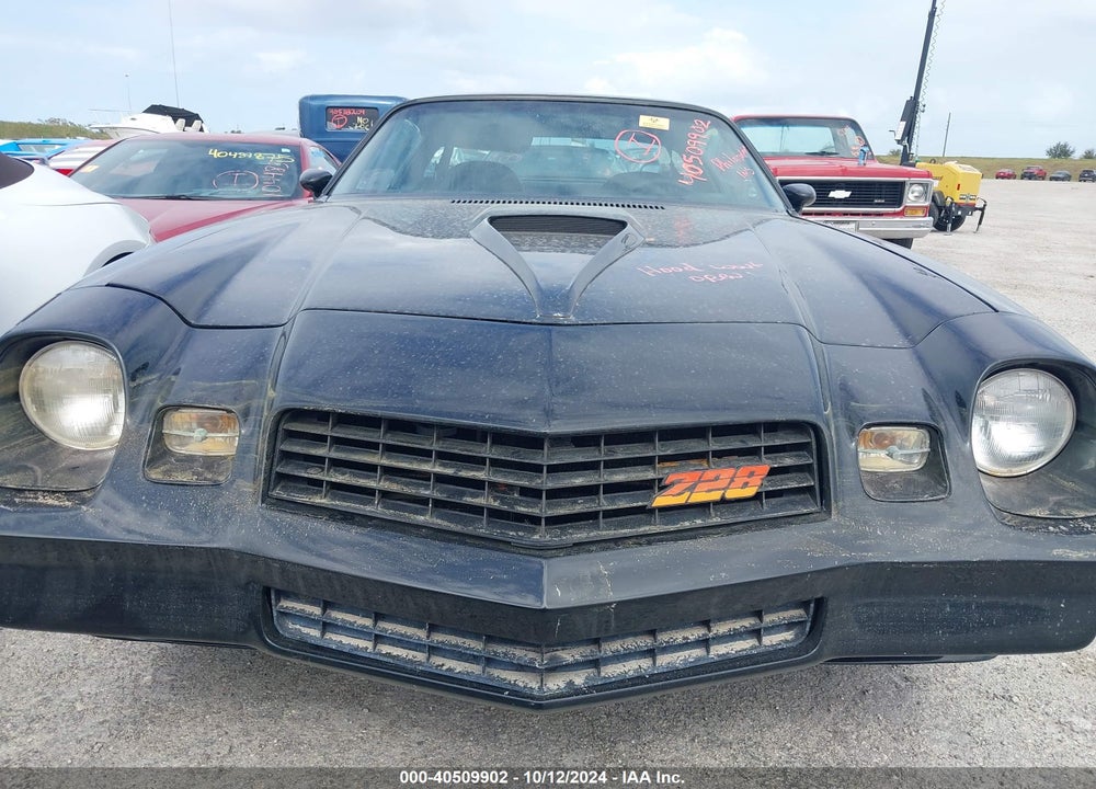 1979 CHEVROLET 2 DOOR COUPE VIN: 1Q87L9L627085
