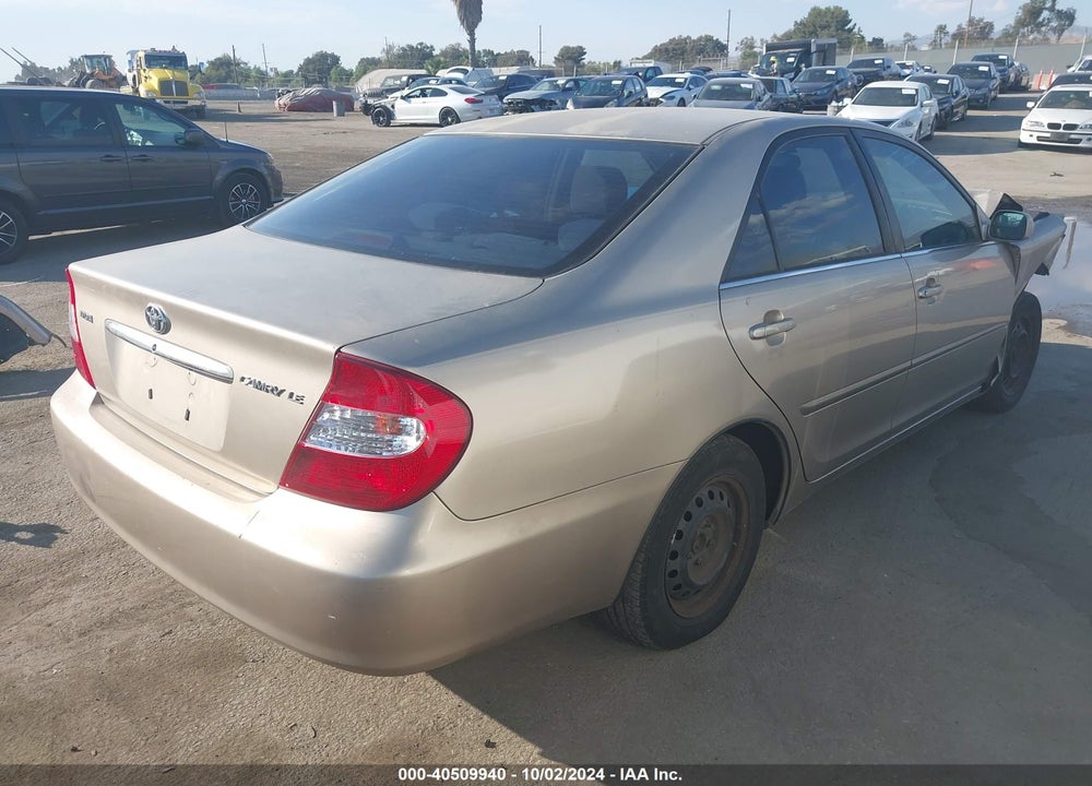 2002 TOYOTA CAMRY LE VIN: JTDBE32K920114060