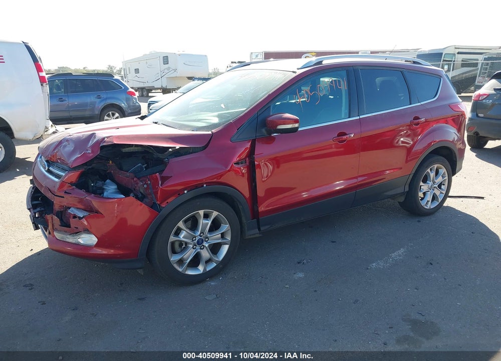 2014 FORD ESCAPE TITANIUM VIN: 1FMCU9JX0EUA77450