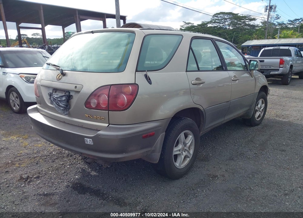 2000 LEXUS RX 300 VIN: JT6HF10U3Y0159138