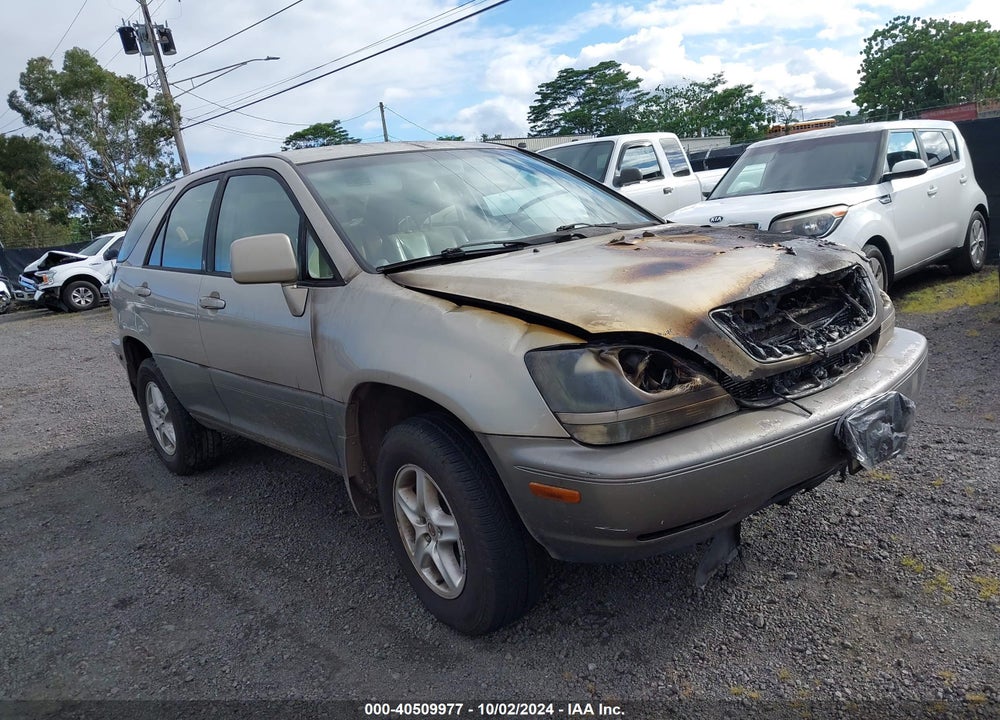 2000 LEXUS RX 300 VIN: JT6HF10U3Y0159138