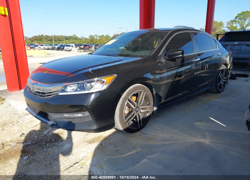 2017 HONDA ACCORD SPORT SE VIN: 1HGCR2F1XHA025770