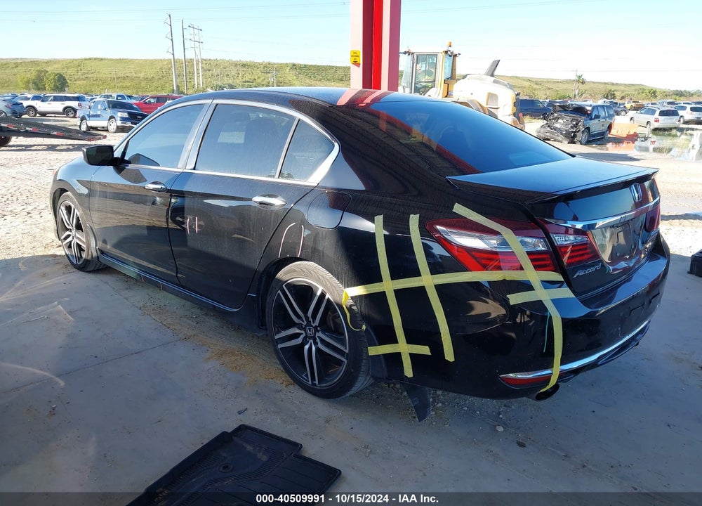 2017 HONDA ACCORD SPORT SE VIN: 1HGCR2F1XHA025770