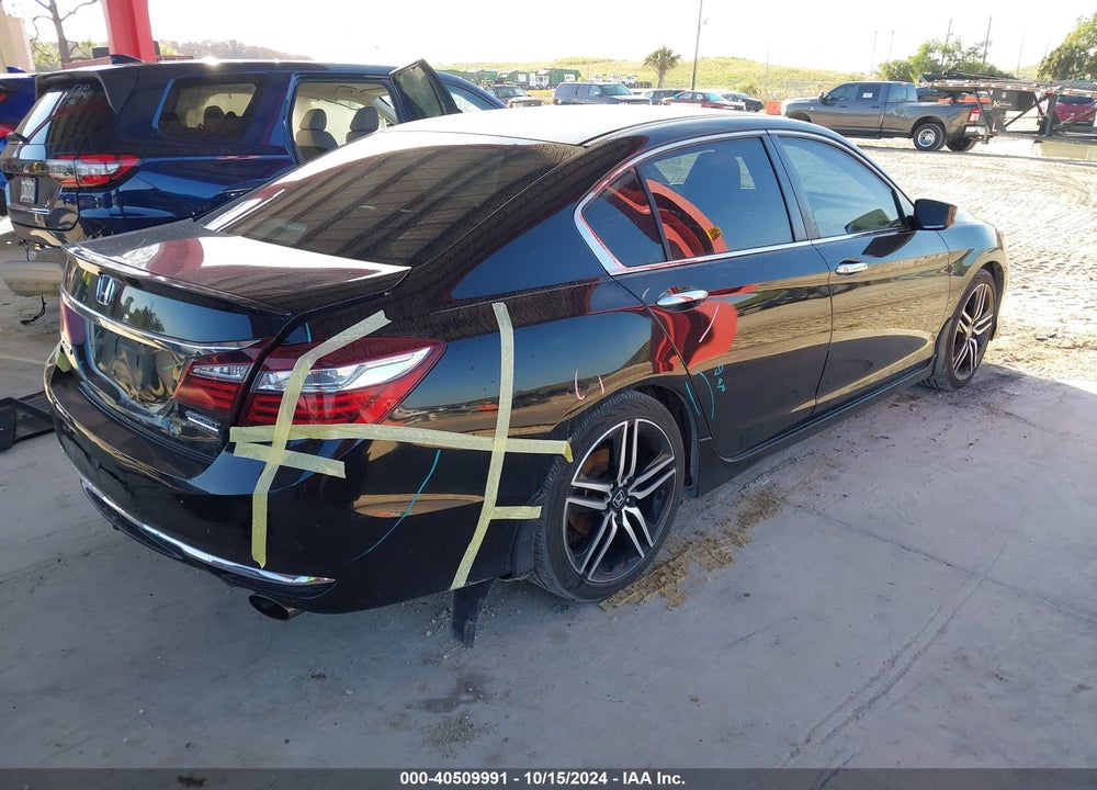 2017 HONDA ACCORD SPORT SE VIN: 1HGCR2F1XHA025770