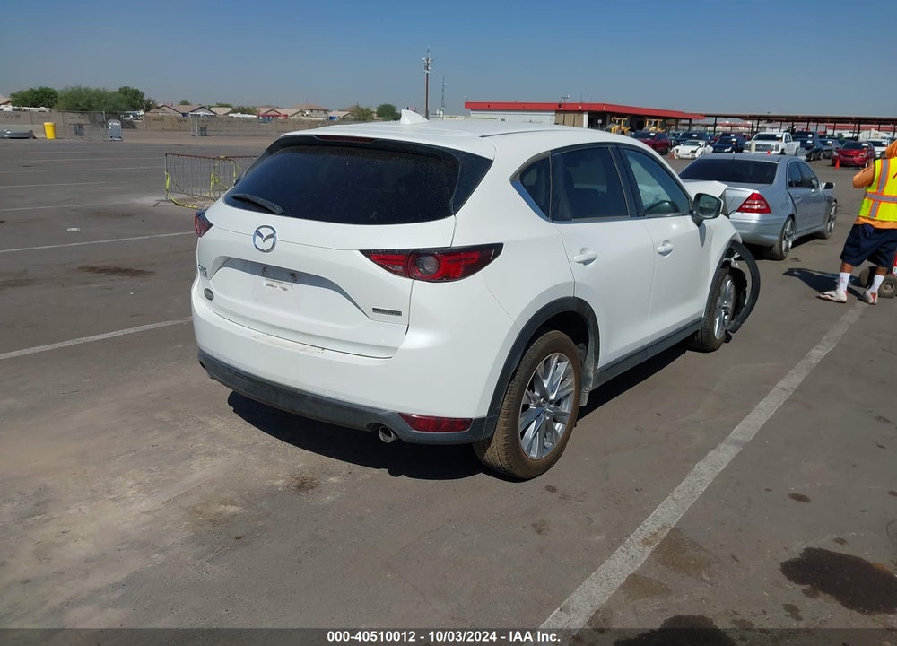 2021 MAZDA CX-5 GRAND TOURING VIN: JM3KFBDM6M1457130