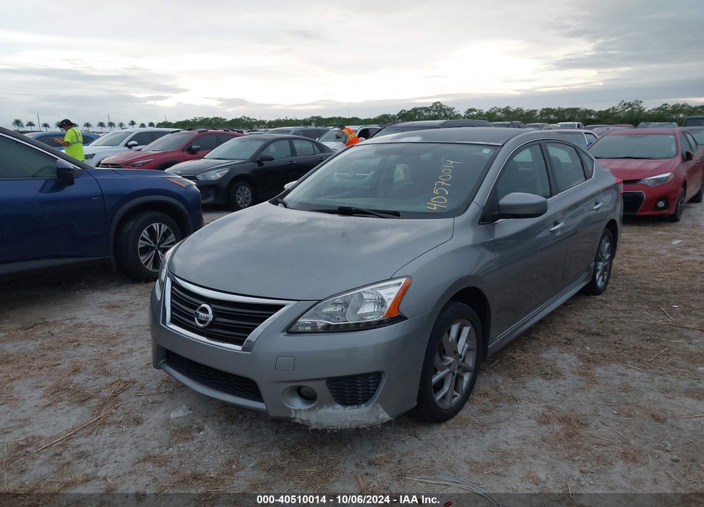 2014 NISSAN SENTRA SR VIN: 3N1AB7AP6EY245193