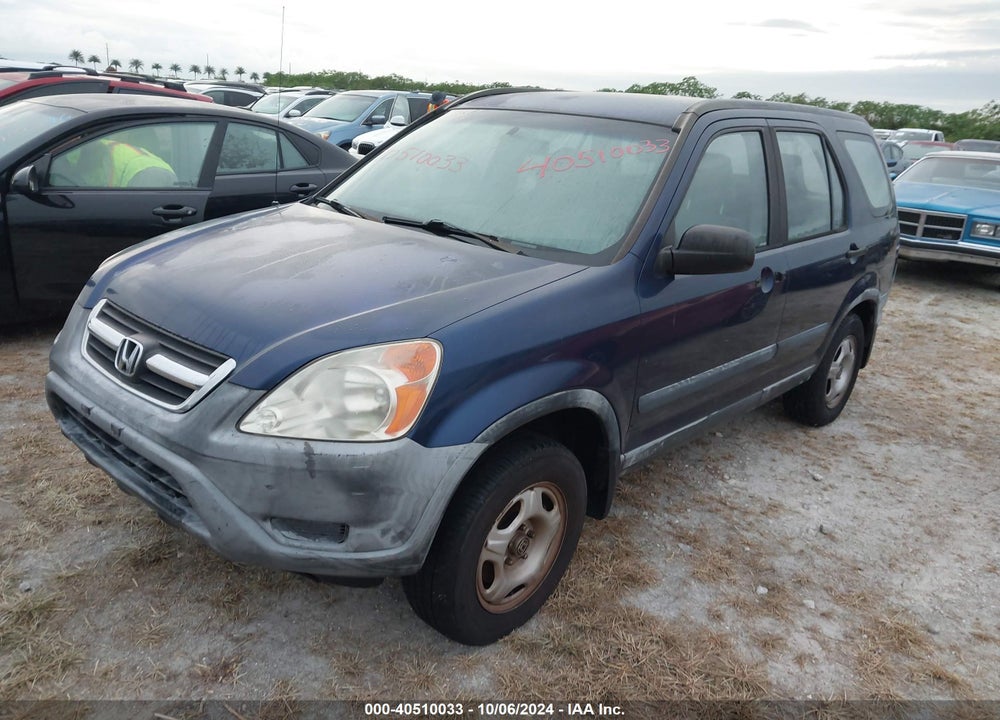 2002 HONDA CR-V LX VIN: JHLRD77422C018937