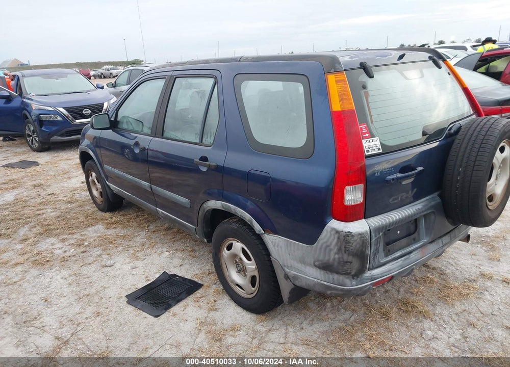2002 HONDA CR-V LX VIN: JHLRD77422C018937