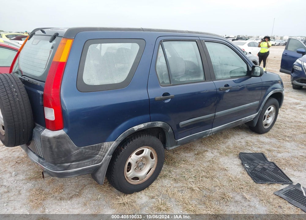 2002 HONDA CR-V LX VIN: JHLRD77422C018937