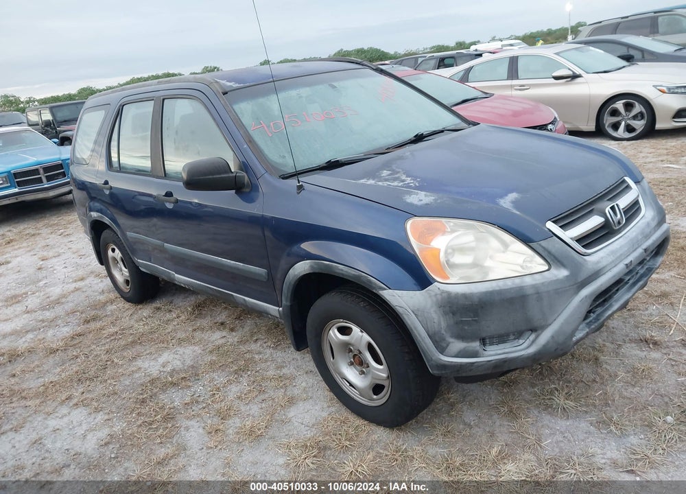 2002 HONDA CR-V LX VIN: JHLRD77422C018937