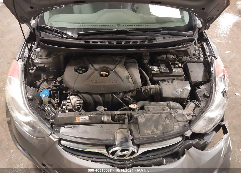 2013 HYUNDAI ELANTRA GLS VIN: 5NPDH4AE3DH362554