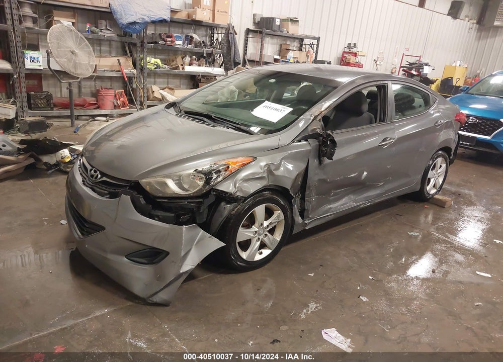 2013 HYUNDAI ELANTRA GLS VIN: 5NPDH4AE3DH362554