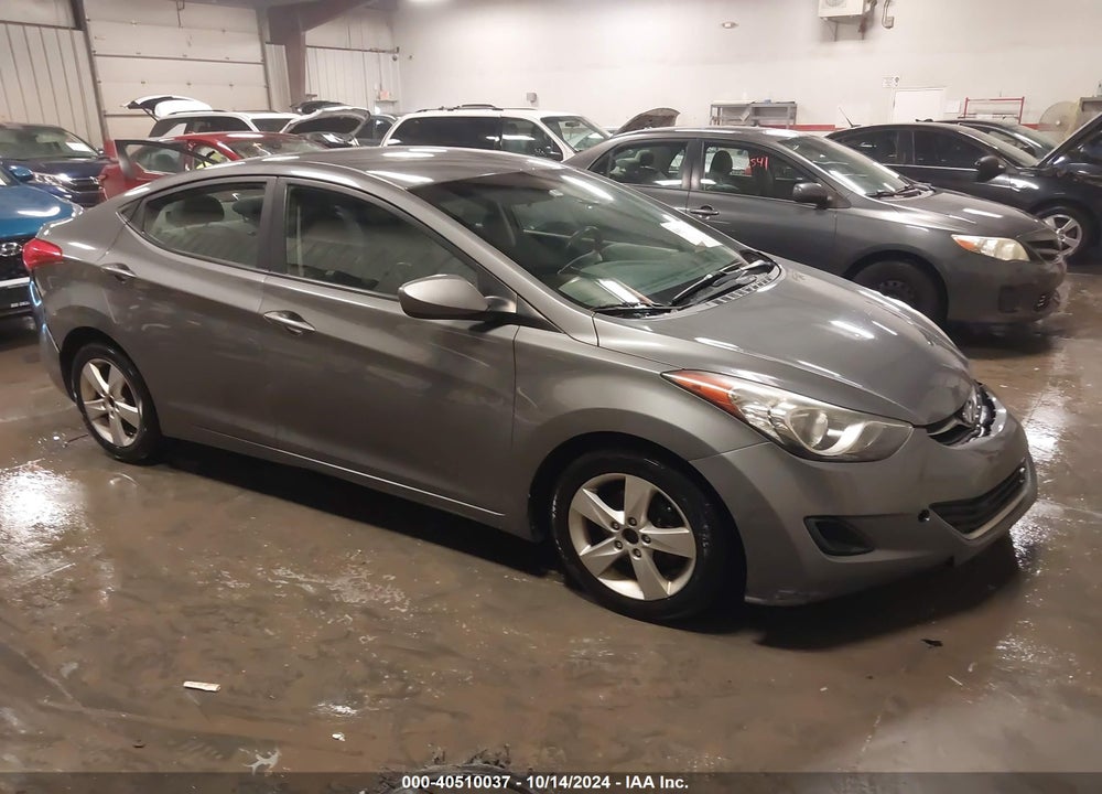 2013 HYUNDAI ELANTRA GLS VIN: 5NPDH4AE3DH362554