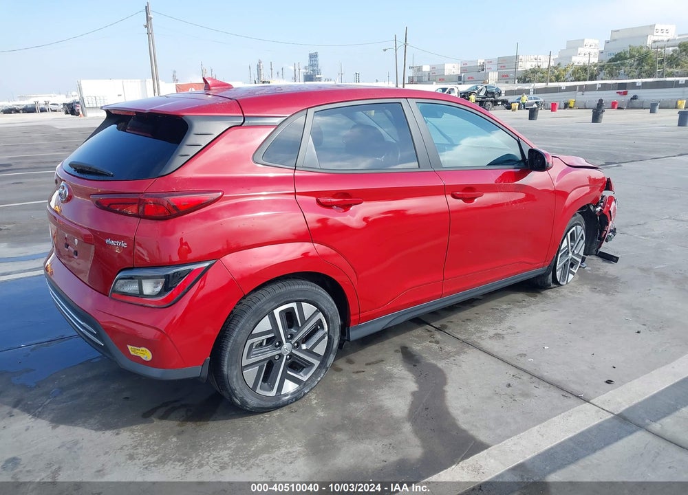 2022 HYUNDAI KONA ELECTRIC SEL VIN: KM8K33AG0NU155074