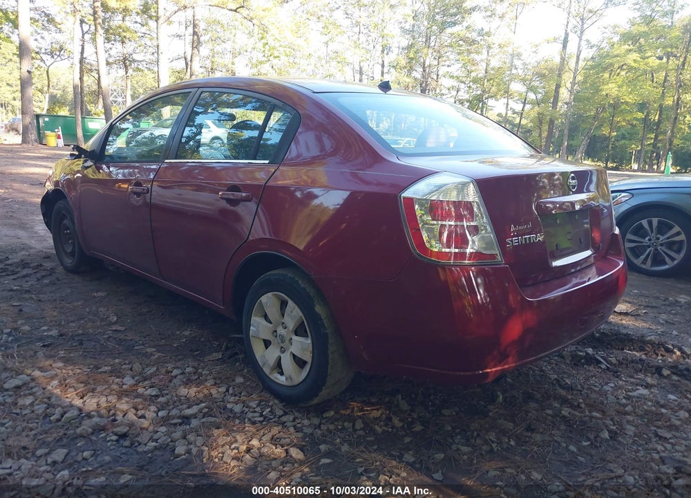 2008 NISSAN SENTRA 2.0 VIN: 3N1AB61E98L743236